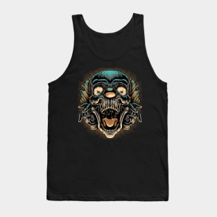 Scary Clown Tank Top